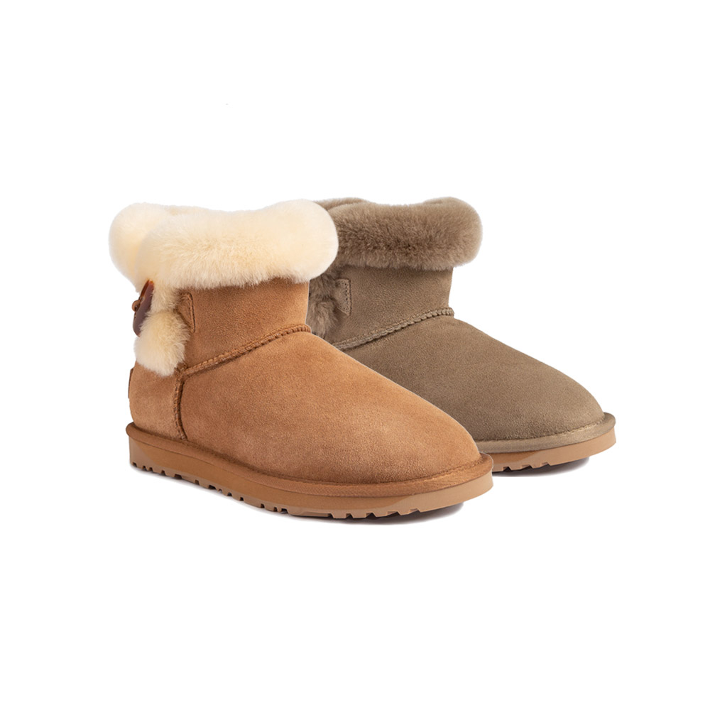 [무료배송] 호주정품 오즈웨어 어그 혼즈 버튼 미니 부츠 OZWEAR UGG OB803